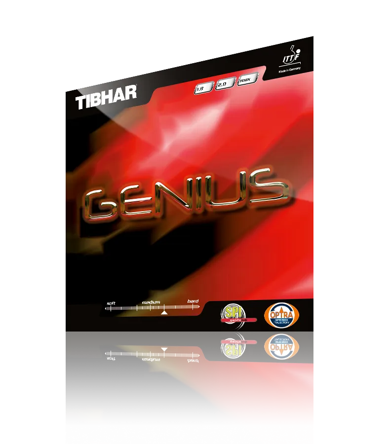 Tibhar Genius Tischtennisbelag Spin Topspin Noppen innen