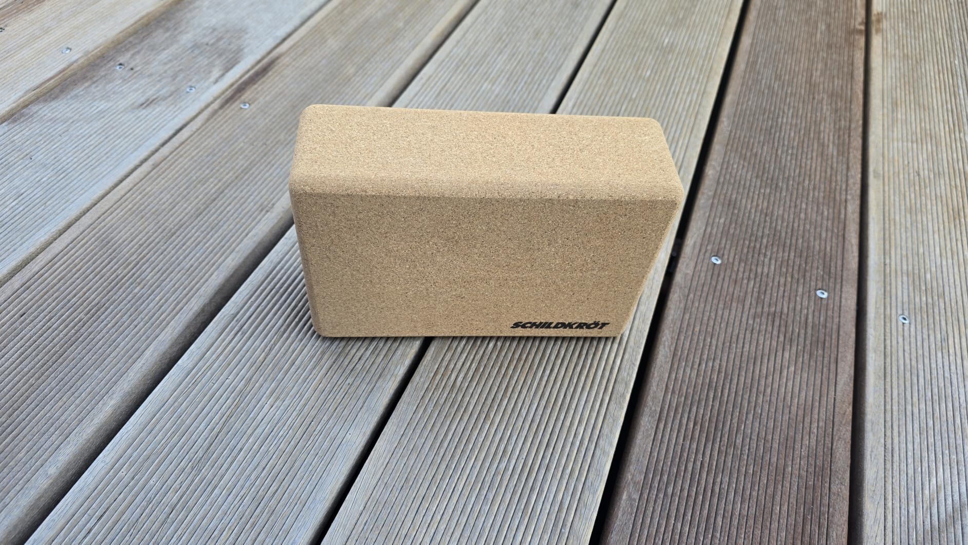 Schildkröt Outdoor Yoga Block Kork 23x15x7,5 cm