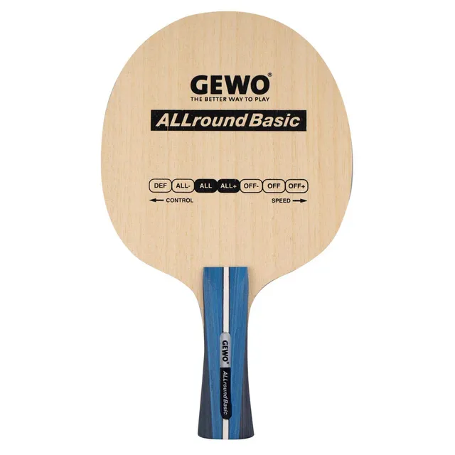 GEWO Allround Basic Tischtennisholz gerade 5-lagig