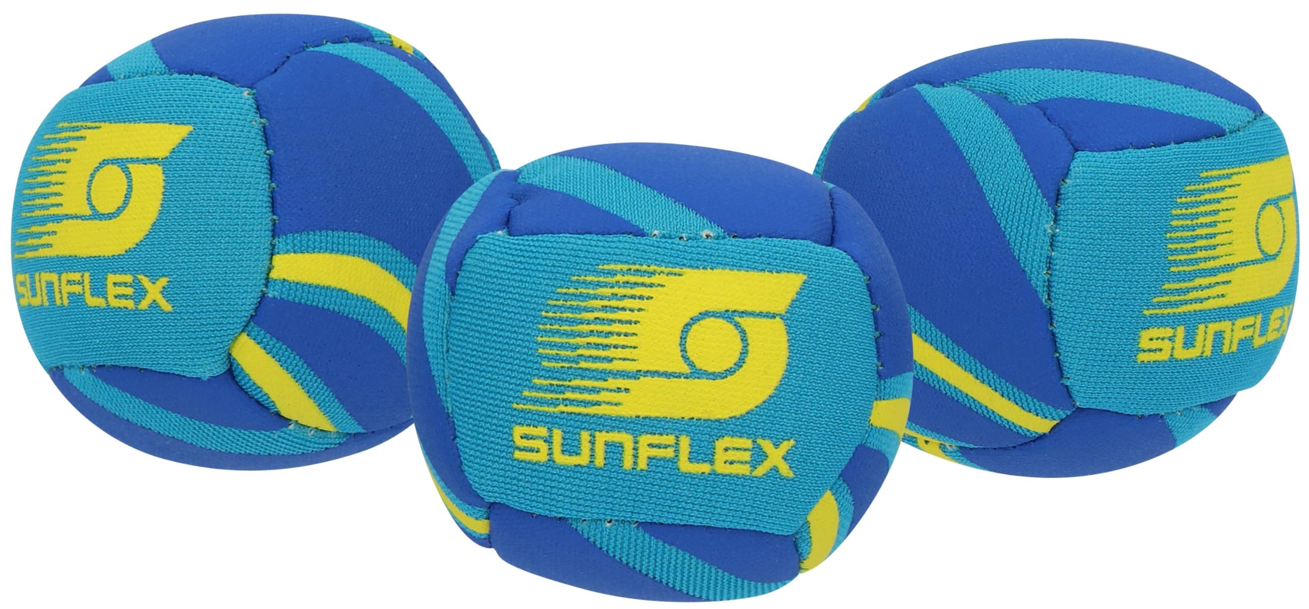 Sunflex Flames Funbälle Bluefire wasserfest 3er Set 5cm