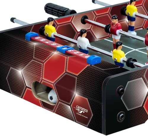 Carromco Bierkistenkicker Mini Tischfussball 2 Bälle