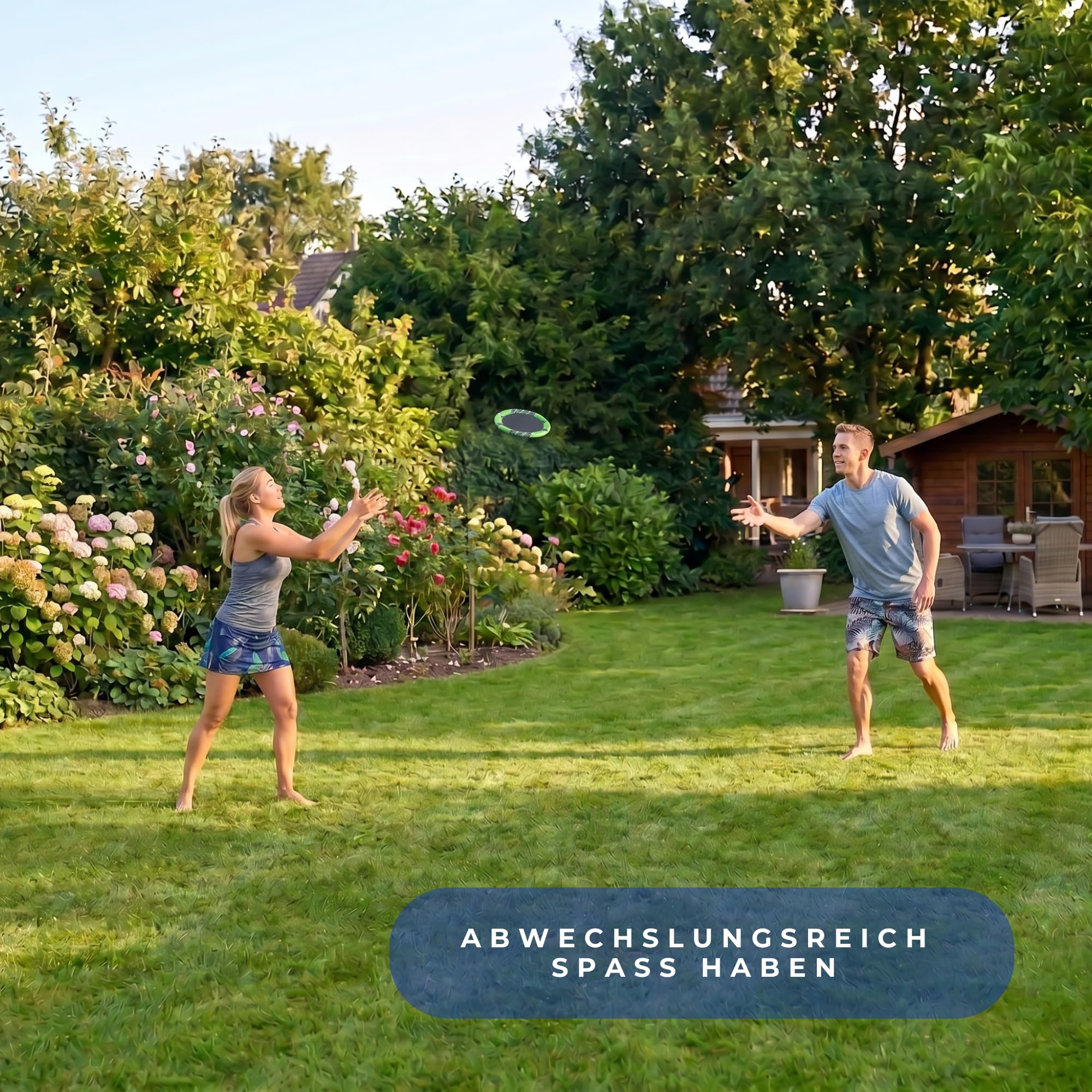 Carromco Leisure Games Disc Tennis Set Fangspiel + 2 Bälle