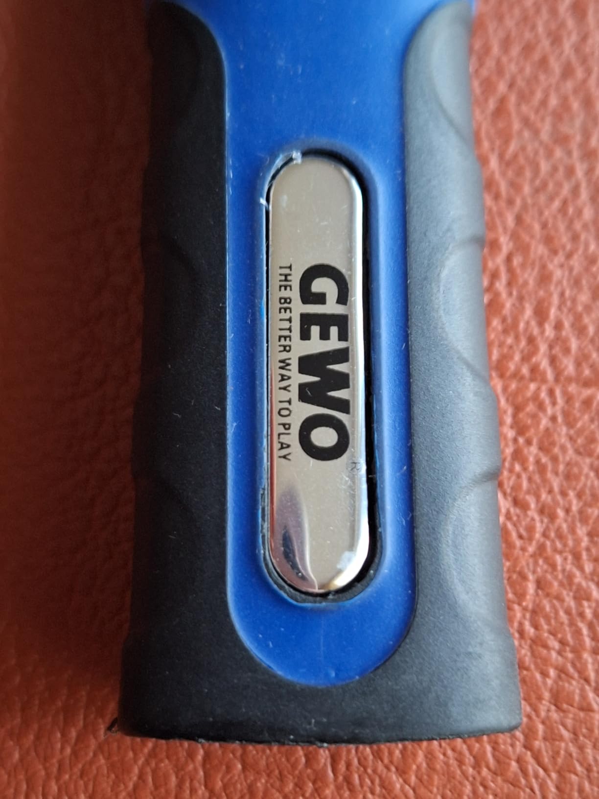 GEWO AWR Outdoor Tischtennisschläger blau wetterfest konkav