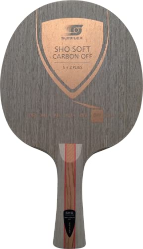 Sunflex SHO Soft Carbon Off Tischtennis-Holz gerade 90g