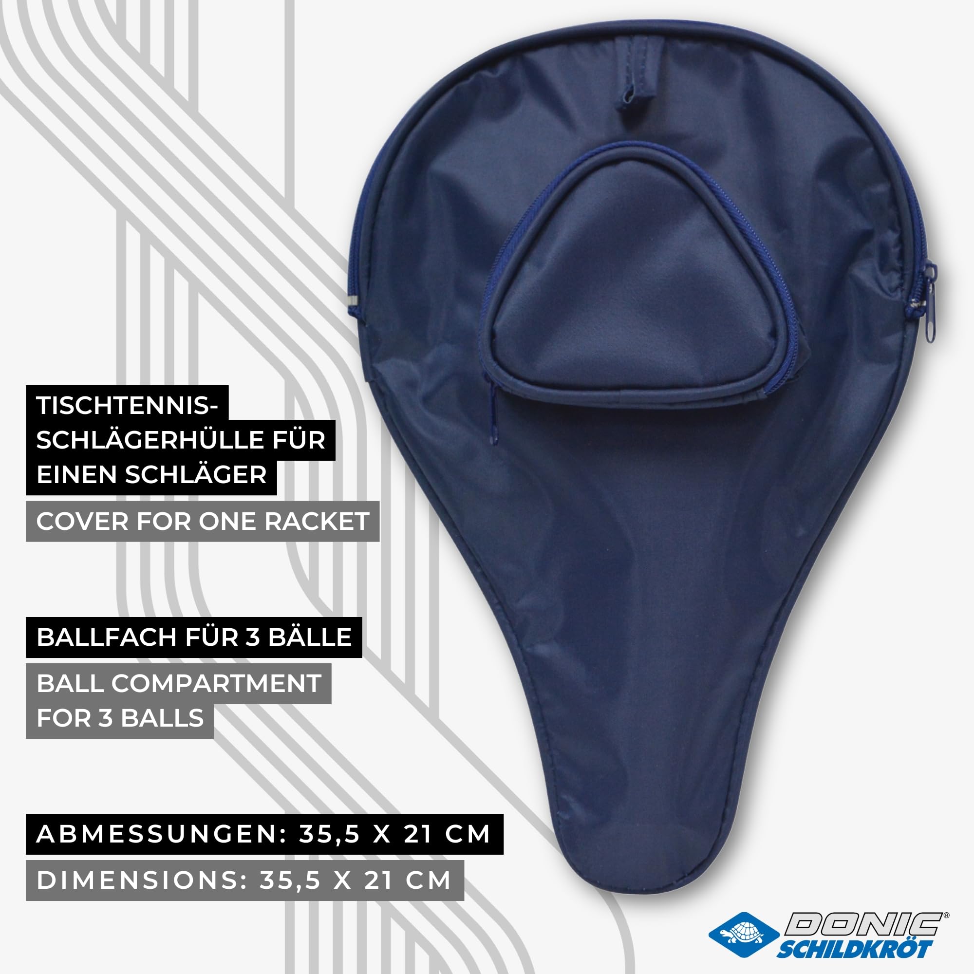 Schildkröt Outdoor Trendline 818507 Schlägerhülle mit Ballfach