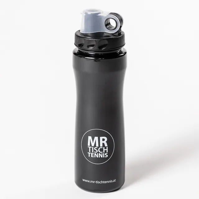 Mr. Tischtennis Flasche Schwarz Trinkflasche 700 ml
