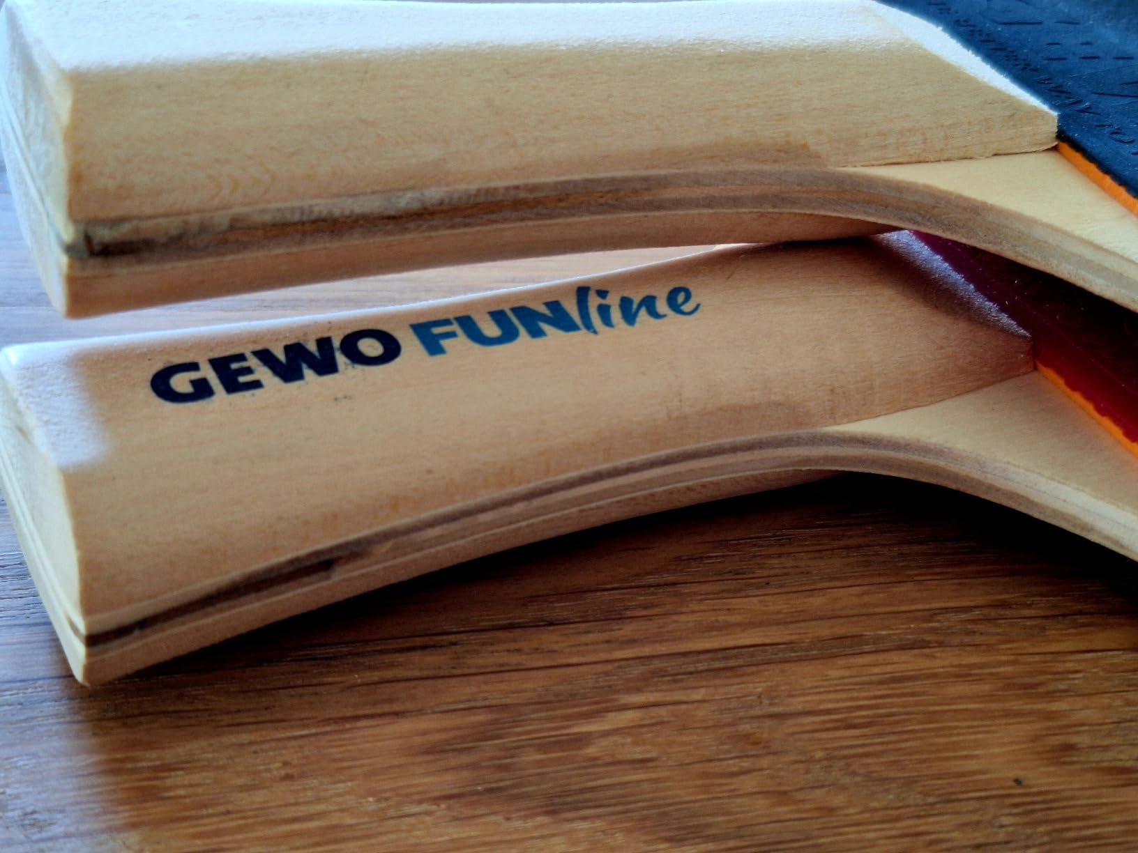GEWO Fun Tischtennisset 2 Schläger 3 Bälle Tasche Hobby