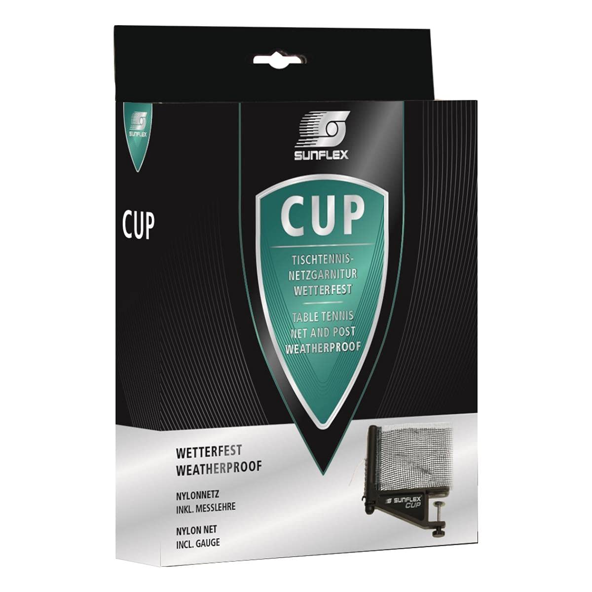sunflex Color Comp Cup Netz schwarz wetterfest