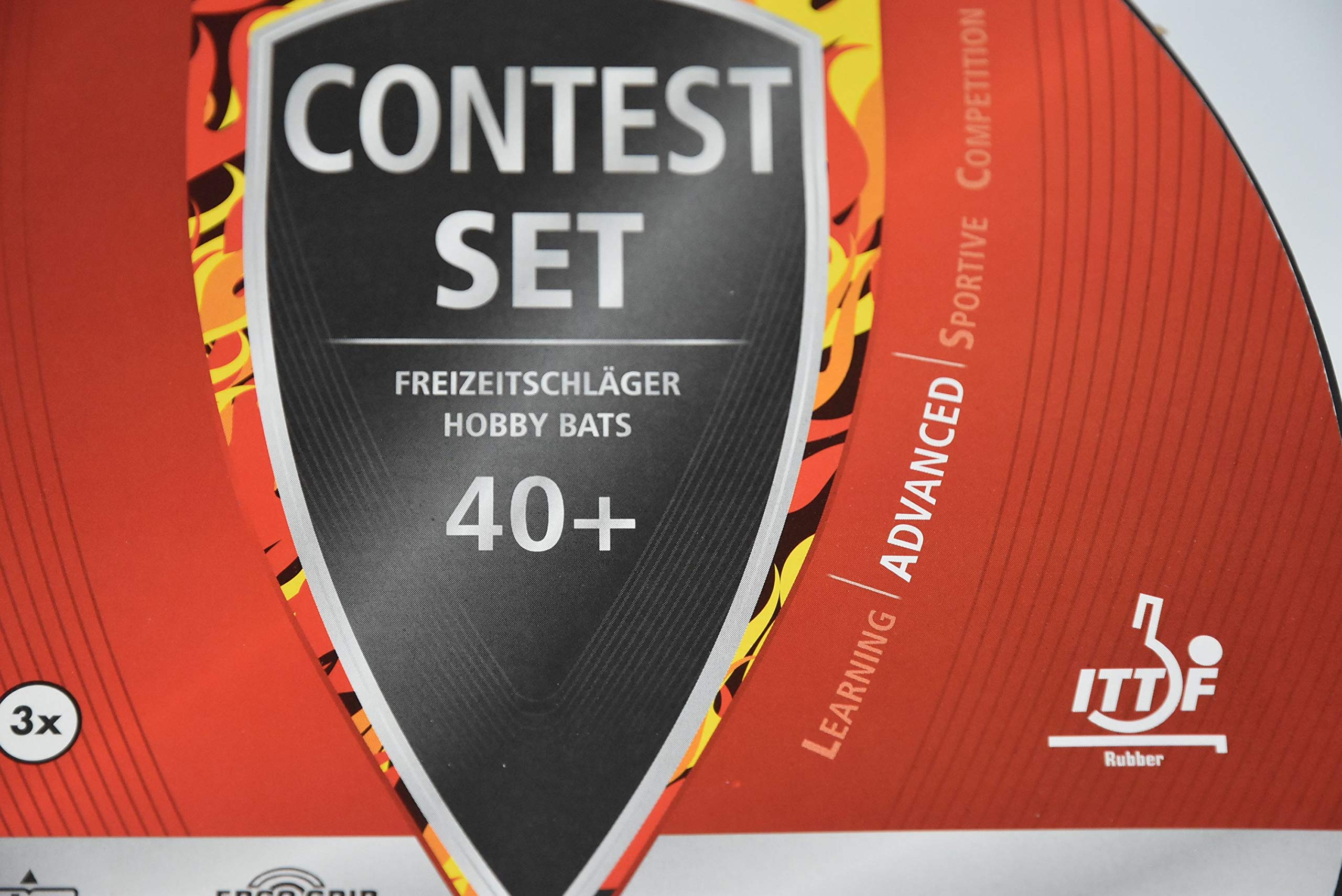 sunflex Prime Contest Set 2 Schläger + 3 Bälle