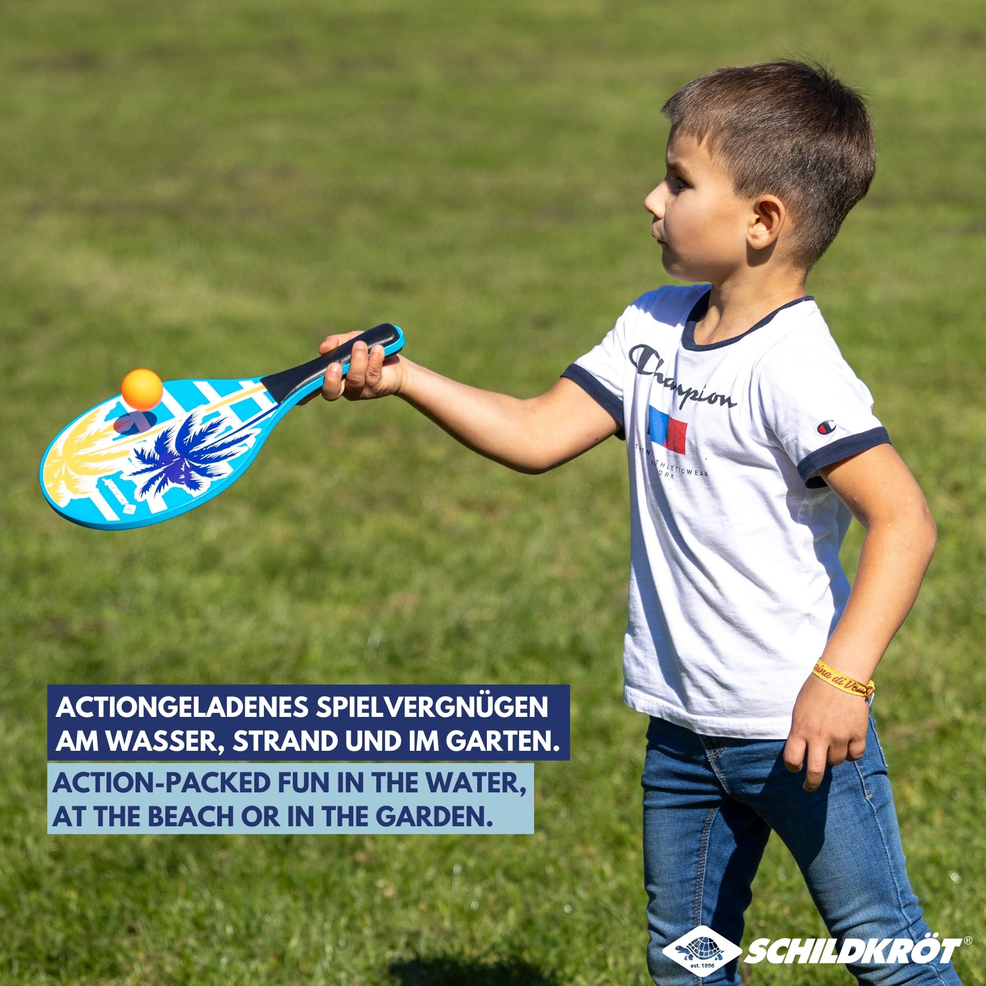 Schildkröt Outdoor Beach Paddle Ball Set Ocean 2er