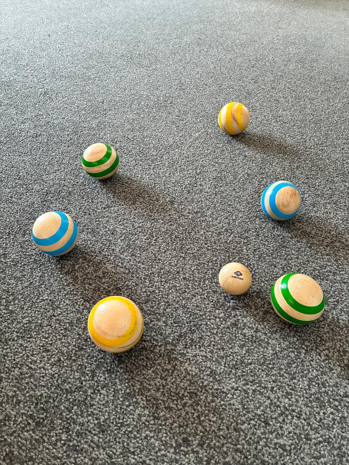 Schildkröt Boccia-Set Holz 6 Kugeln FSC Kinder
