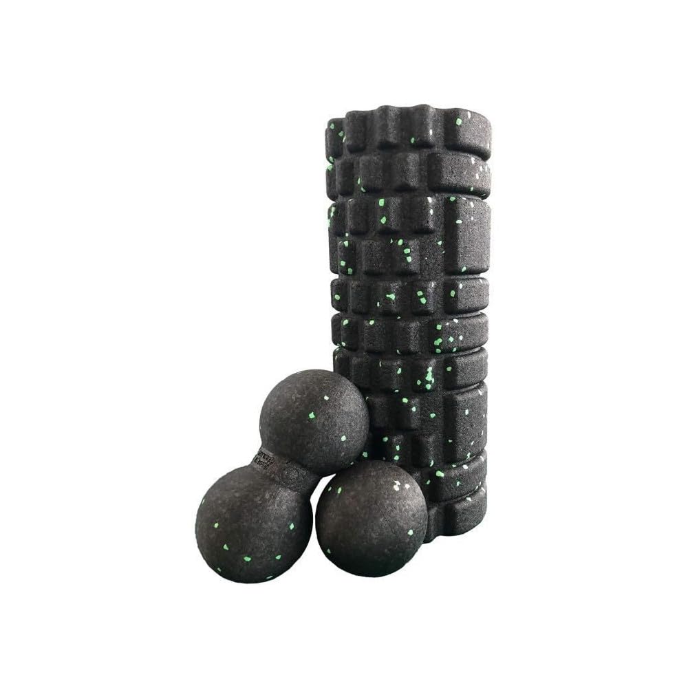 Schildkröt Outdoor Selbstmassage Set 3-teilig Faszienrolle Schaumstoff