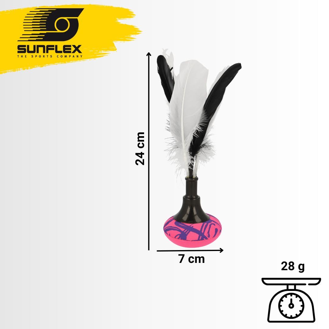 Sunflex Funky Peteca Handfederball rosa Neopren 28 g