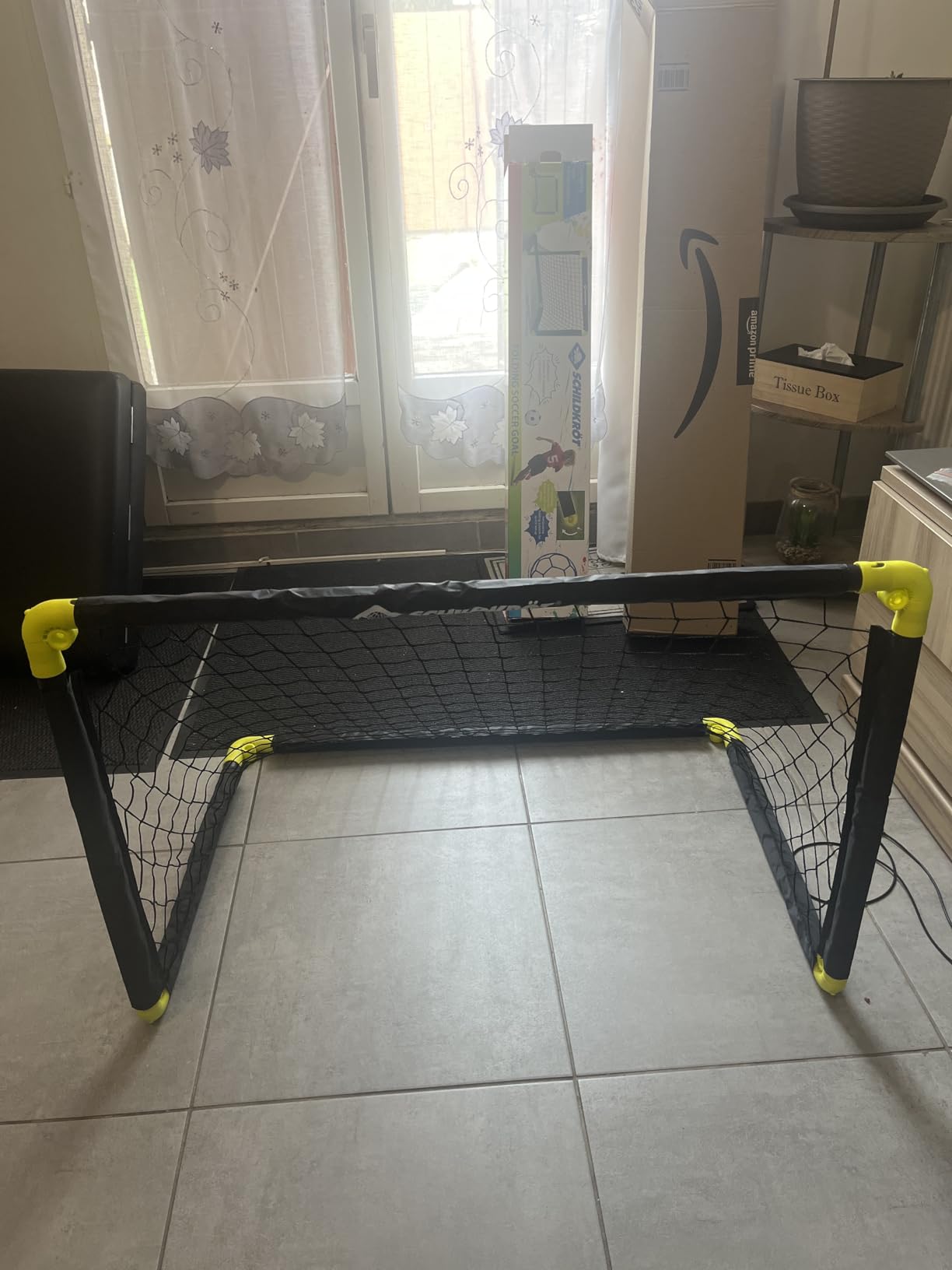 Schildkröt Outdoor Fußballtor klappbar 90 cm wetterfest mit Heringe