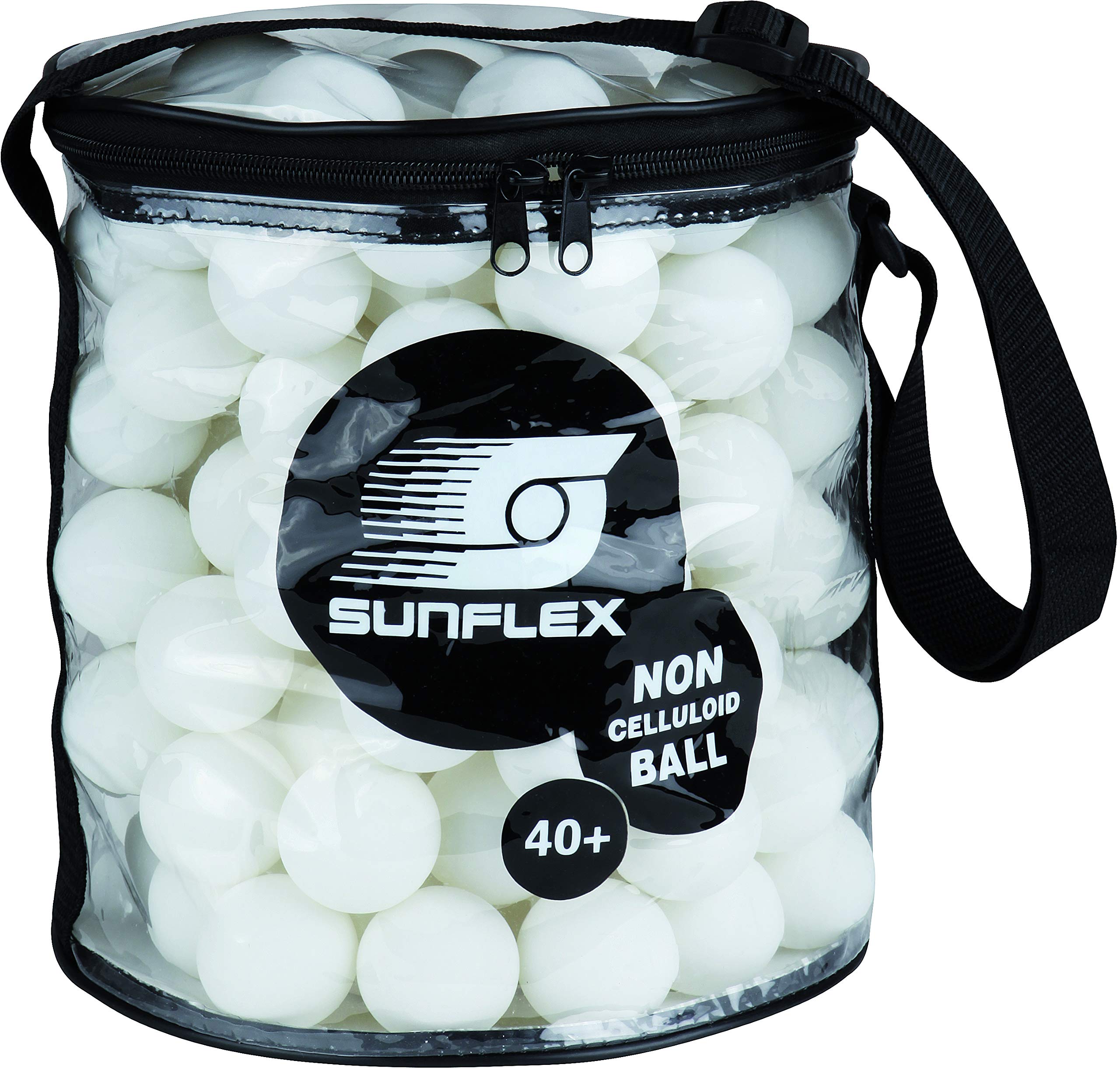 Sunflex Action Pro Tischtennisbälle Weiß 144er 40mm
