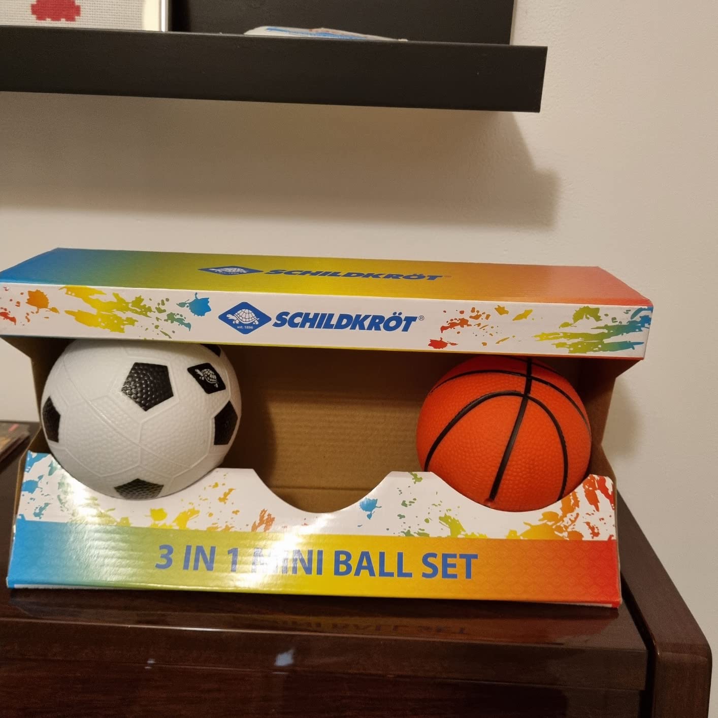 Schildkröt Outdoor 3 in 1 Mini Balls Set Gummi 11 cm