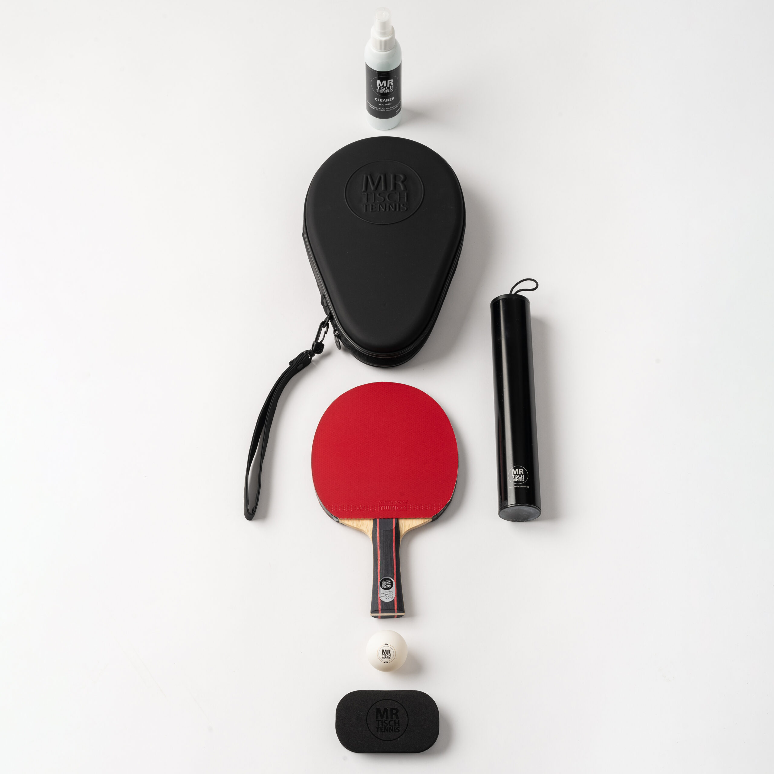 Mr. Tischtennis Set Beginner Komplettschläger mit Hülle