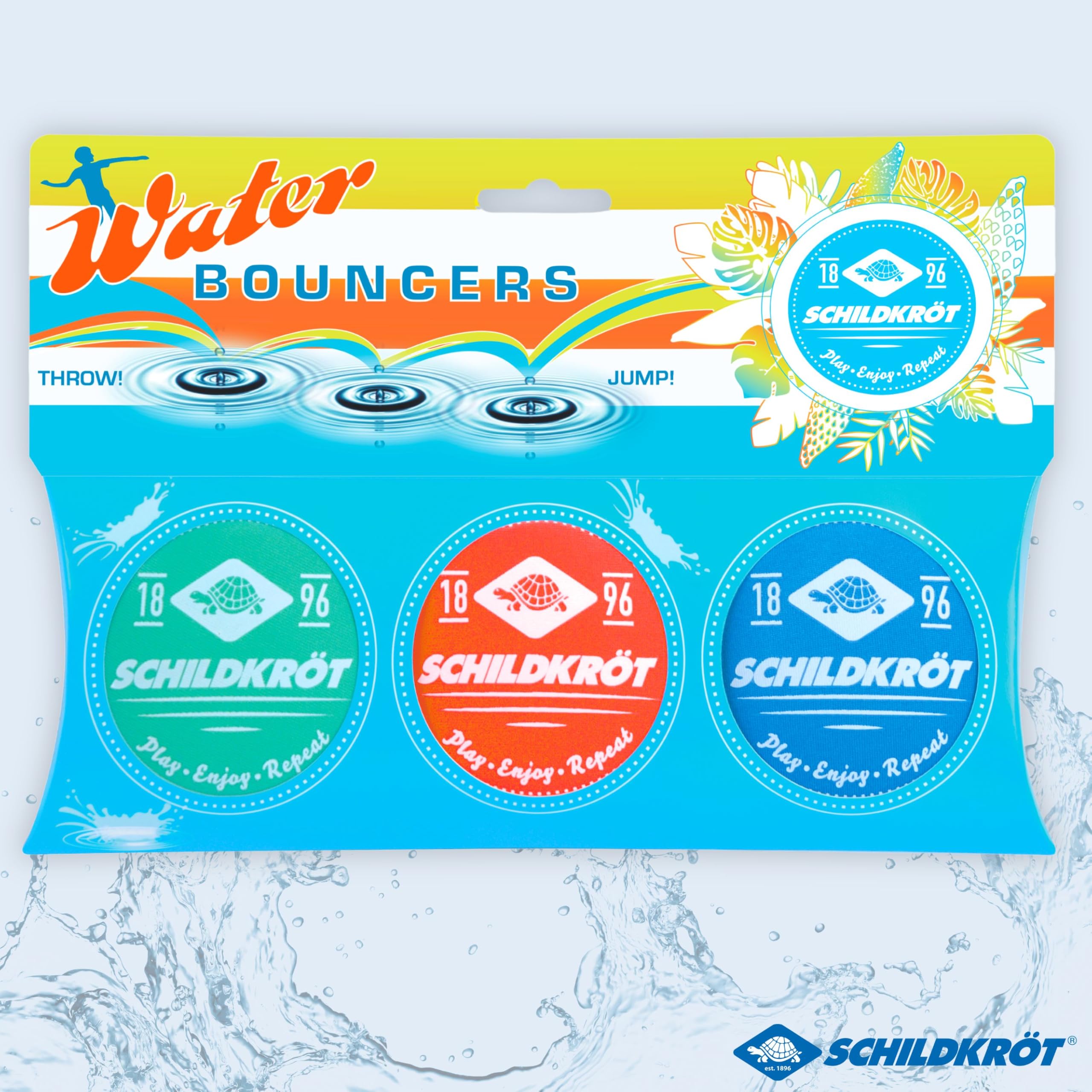 Schildkröt Outdoor Water Bouncers Neon 3er Neopren