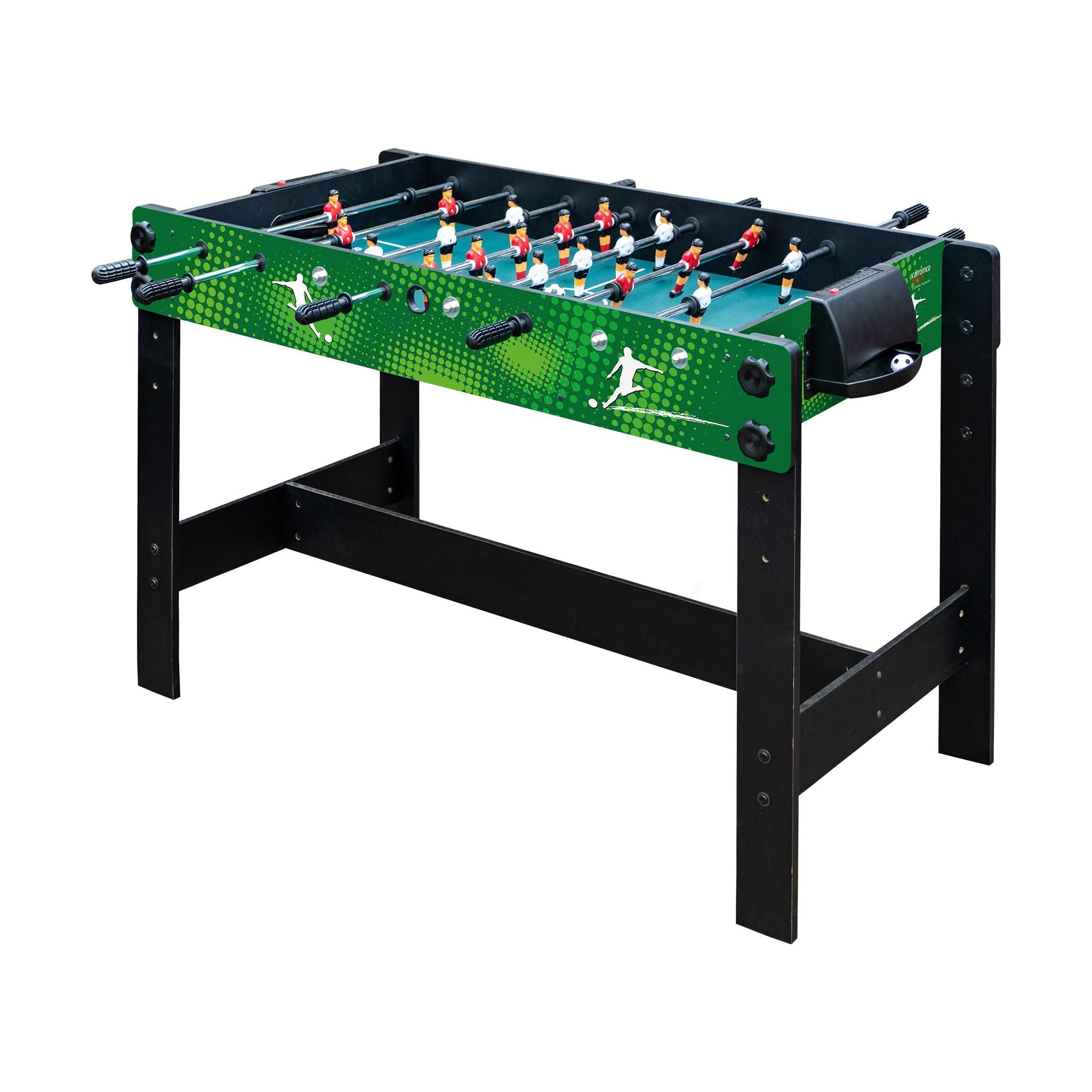 Carromco Level-XT Kickertisch höhenverstellbar 123cm 2 Bälle