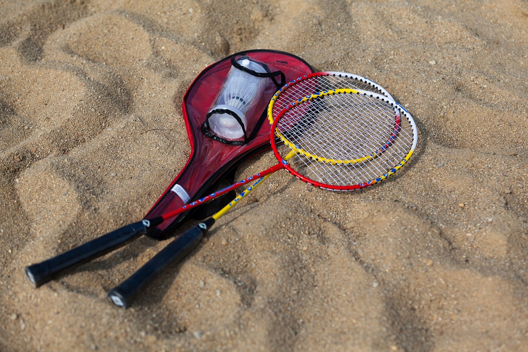 Schildkröt Outdoor Federball Set 2-Player Badmintonset Hülle