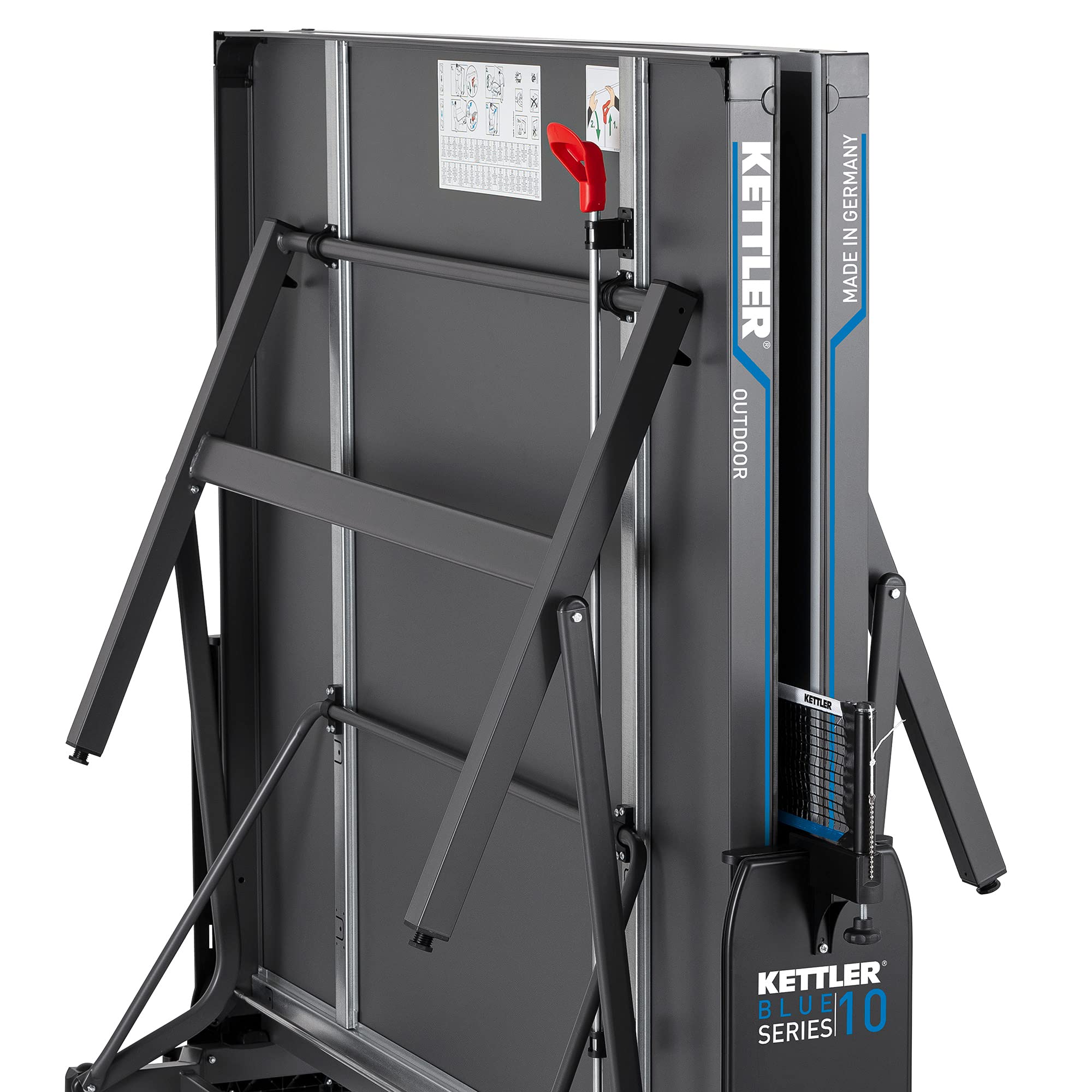 KETTLER K10 Outdoor Tischtennisplatte wetterfest klappbar