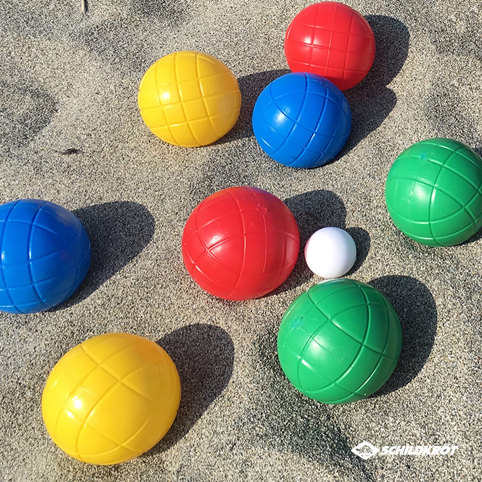 Schildkröt Outdoor Fun Boccia Set 8+1 Kugeln mit Tasche
