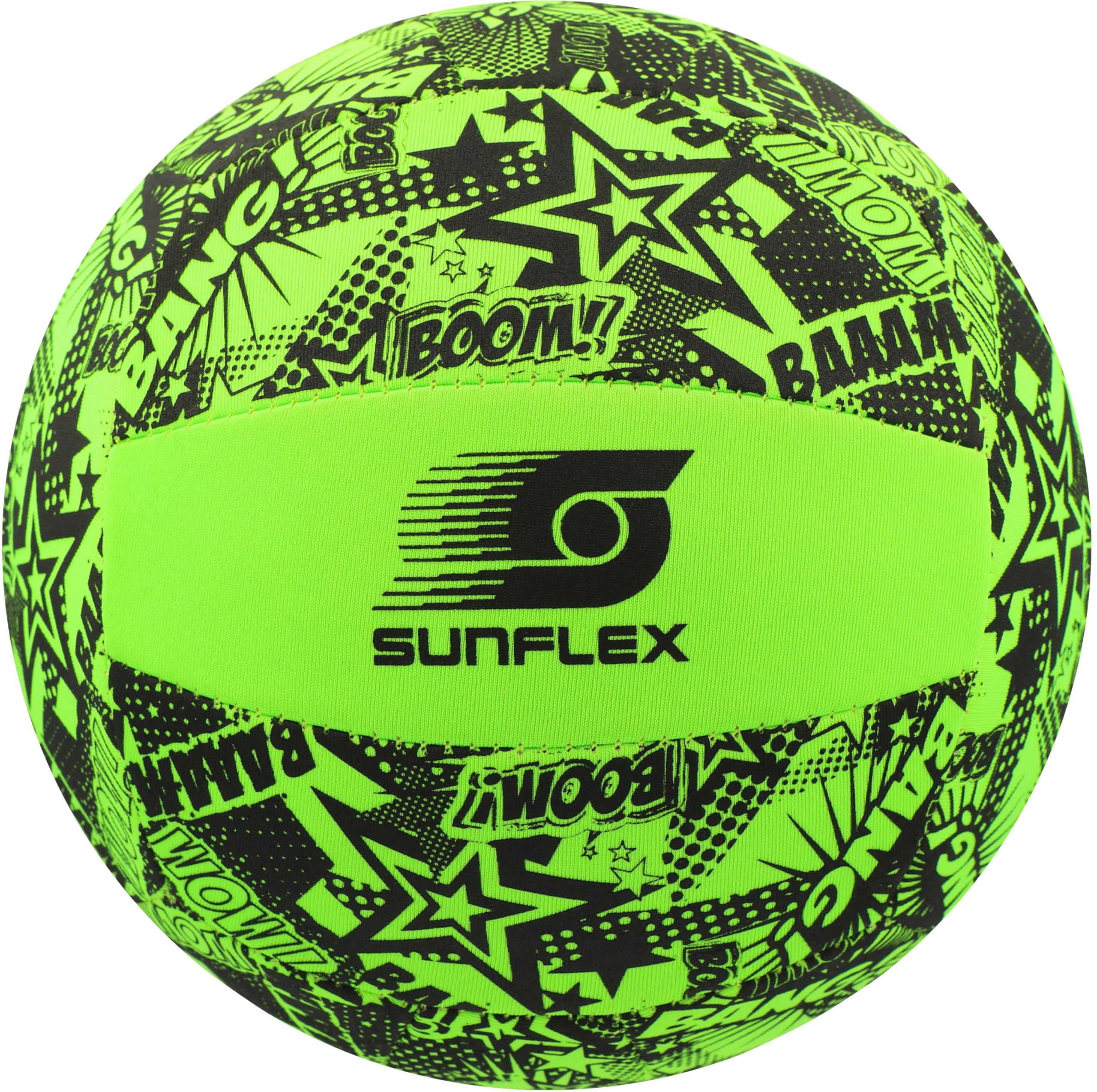 Sunflex Funky Beachball Größe 5 grün Neopren 20 cm
