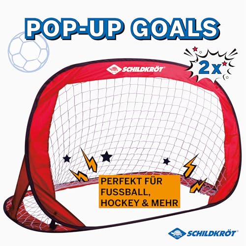 Schildkröt Outdoor Pop-Up Goals 2er Set 120x80x80 cm