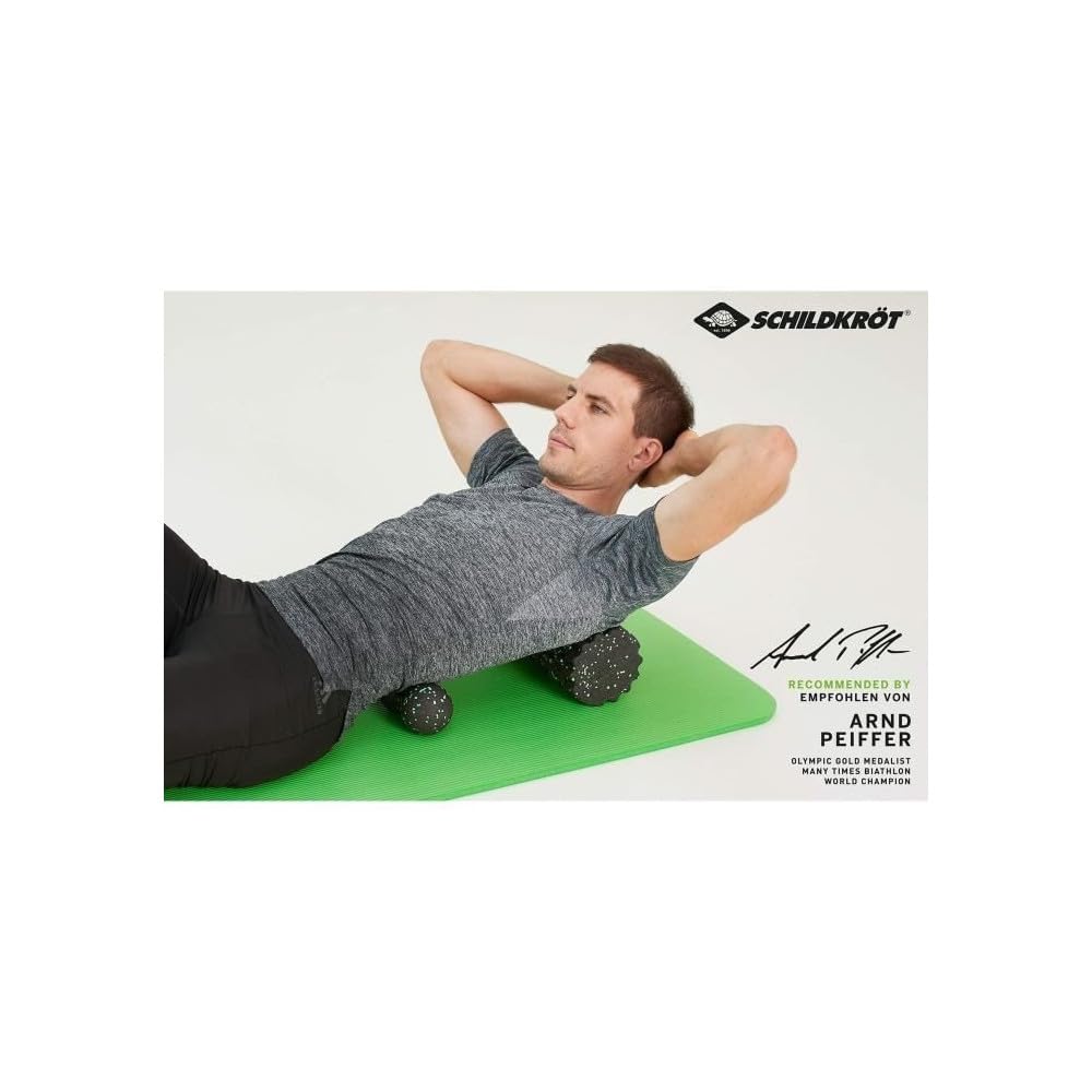 Schildkröt Outdoor Selbstmassage Set 3-teilig Faszienrolle Schaumstoff