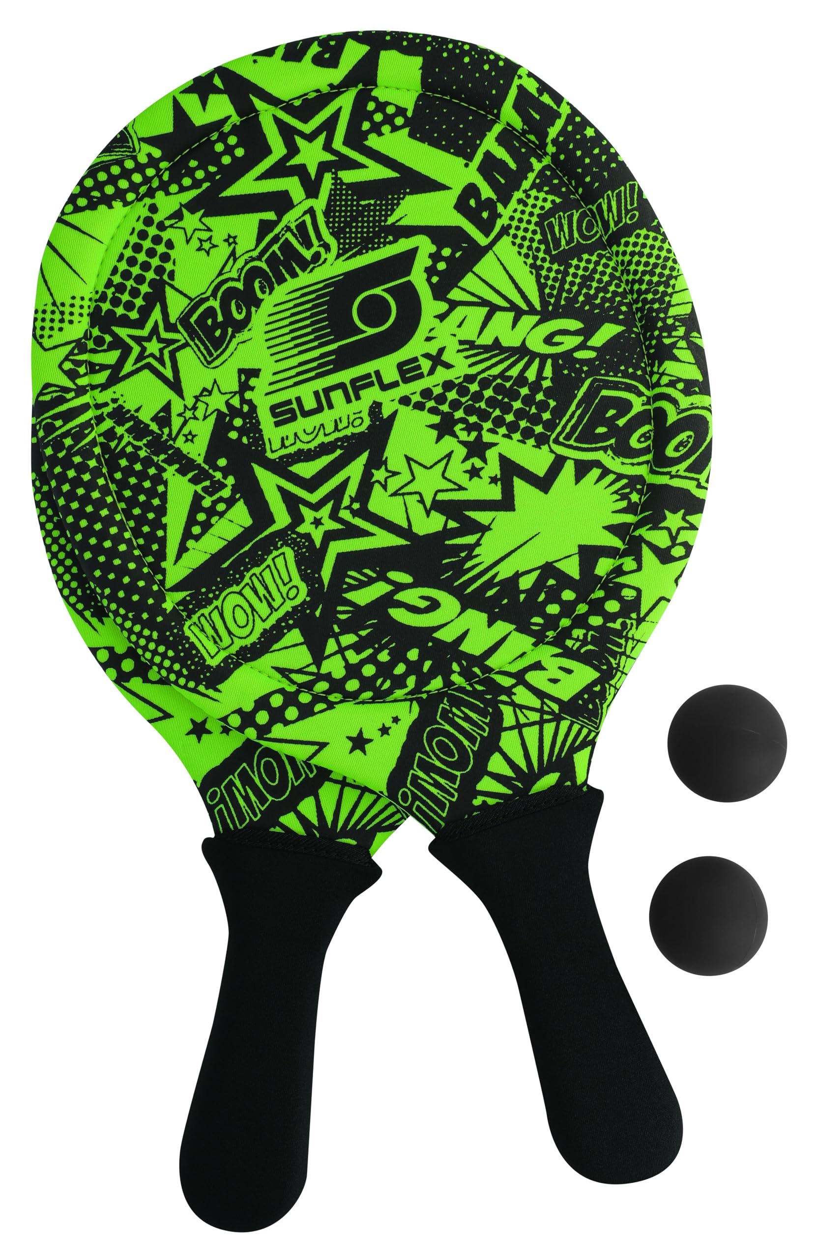 Sunflex Funky Beachball-Set Schiggerset Grün mit 2 Bällen wasserfest