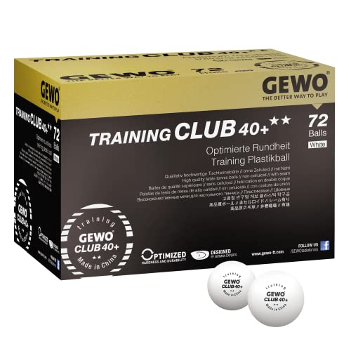 GEWO Ultra SLP Training Club Bälle weiß 72 Stück