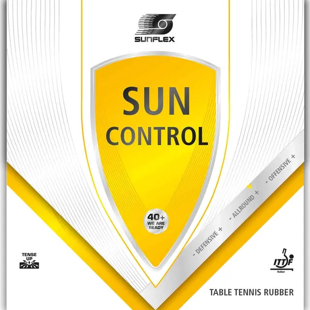 sunflex SUN Control Belag schwarz 1,8mm Wettkampfbelag