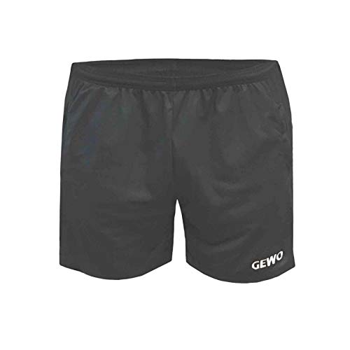 GEWO Lagon Shorts Tischtennishose Schwarz M Polyester