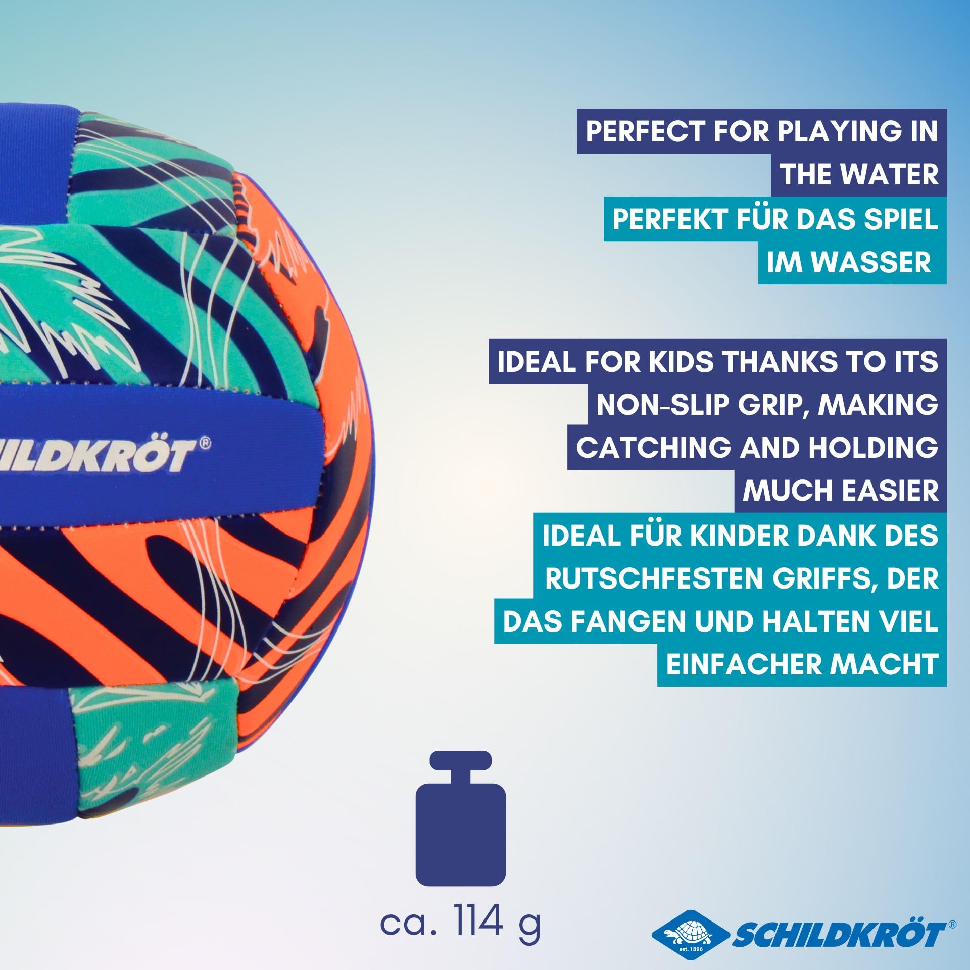 Schildkröt Outdoor Mini-Beachvolleyball G2 Neopren 15cm