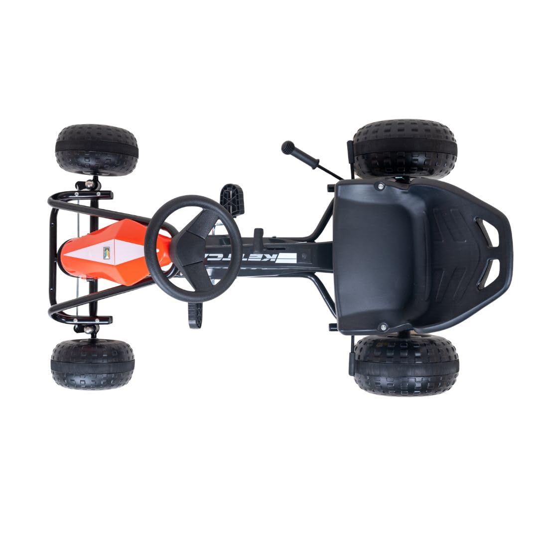 KETTLER Kettcar Turbo Go-Kart rot Handbremse Kunststoffreifen