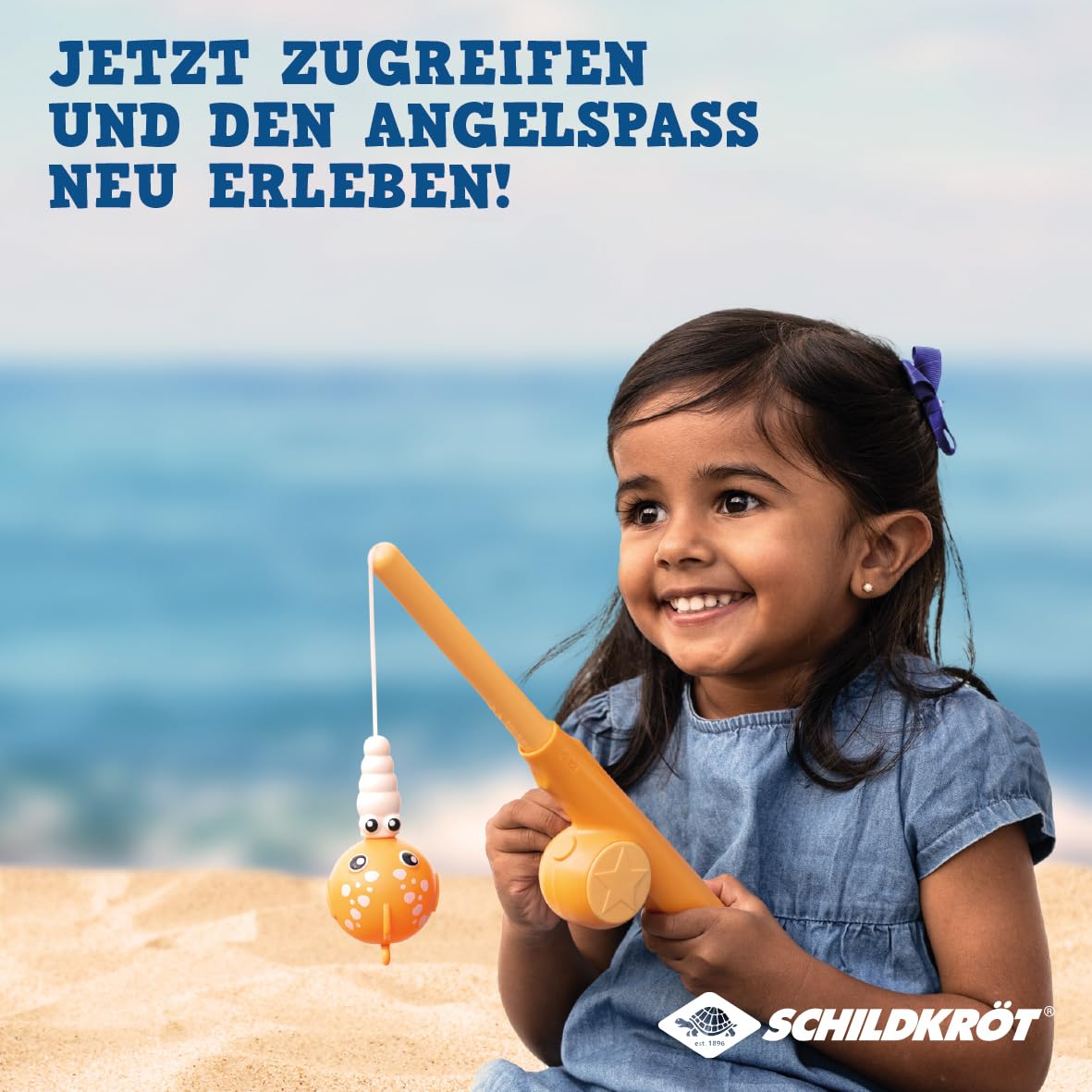 Schildkröt Outdoor Fishing Game Angelspiel Magnet 2 Angeln
