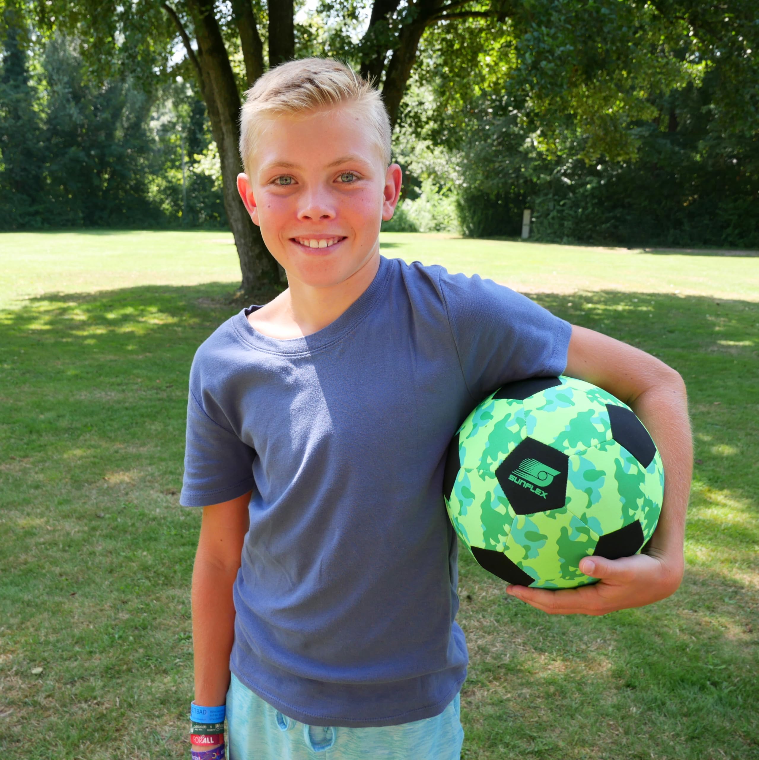 Sunflex NEOREMIX Neopren Fußball Camo Green 23 cm