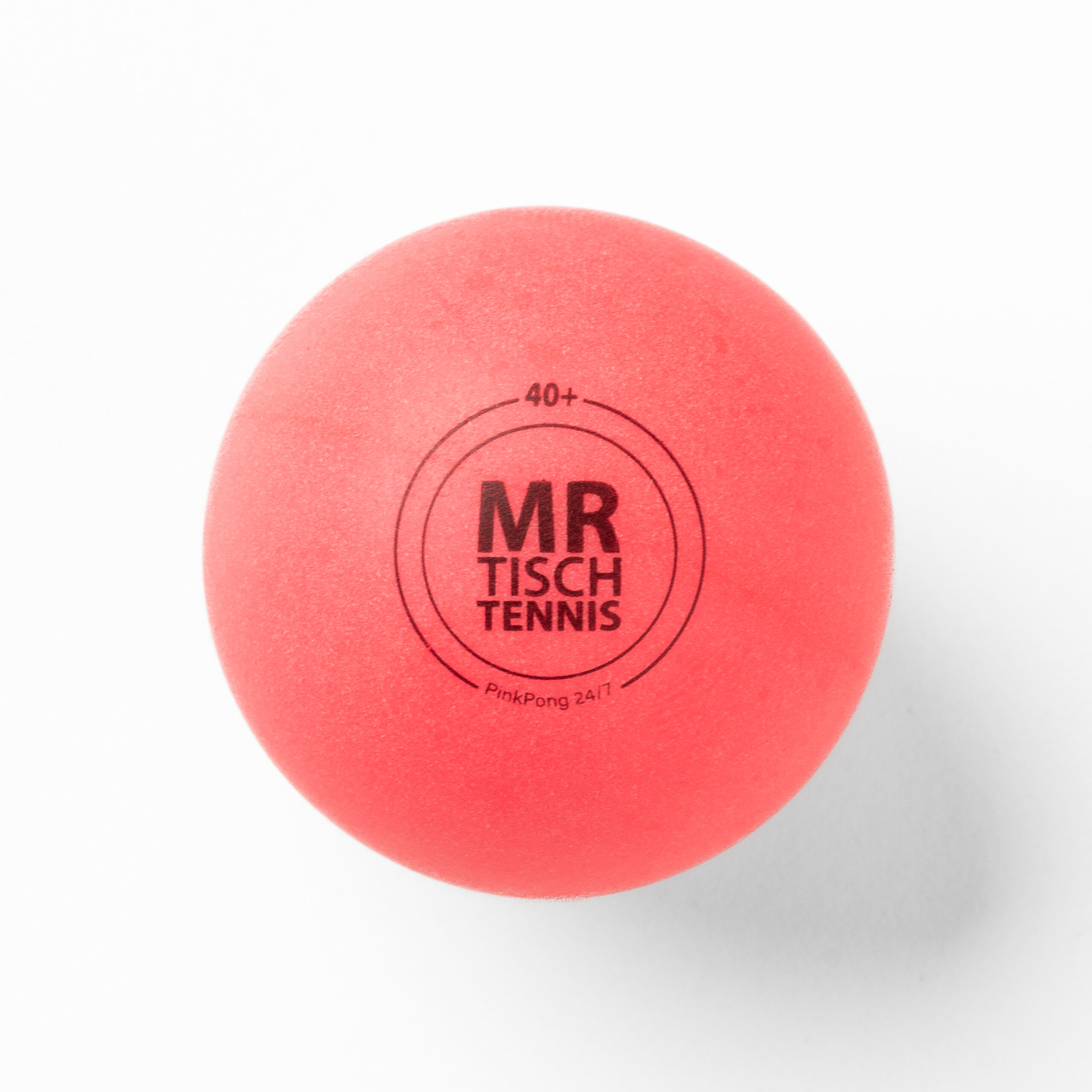 Mr. Tischtennis PinkPong 2** Tischtennisbälle pink 6 Stück