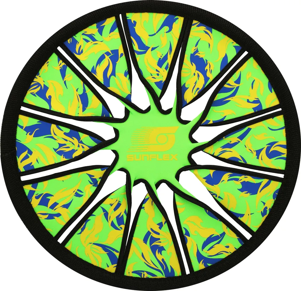 Sunflex Flames Venus Wurfscheibe Firegreen wasserfest 29cm