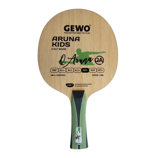 GEWO Aruna Kids Tischtennisholz anatomisch Off-