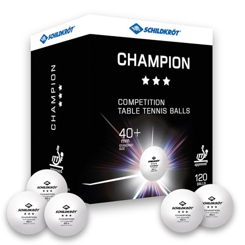 Schildkröt Champion 3-Stern Tischtennisbälle 120 weiß