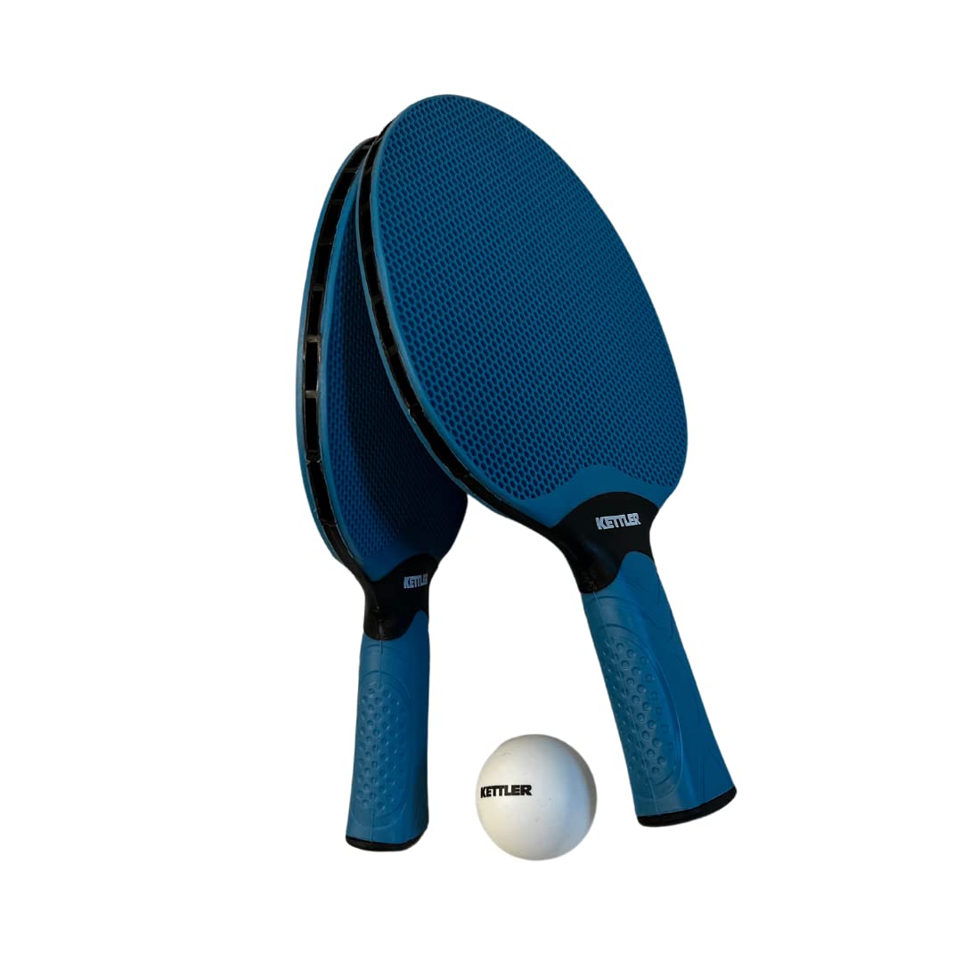 Kettler Match Outdoor Tischtennisschläger-Set mit 6 Bällen