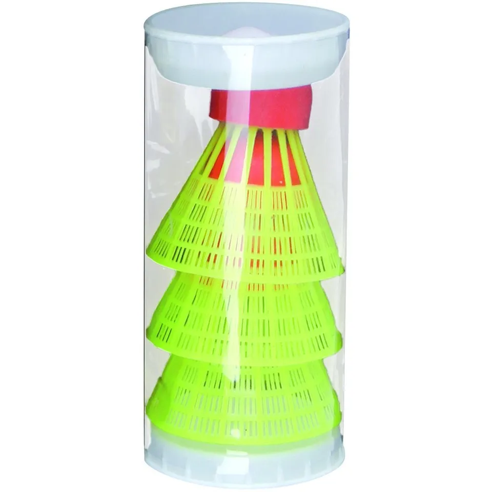Sunflex Neoremix Speed Badminton Ersatzbälle 3er gelb-rot