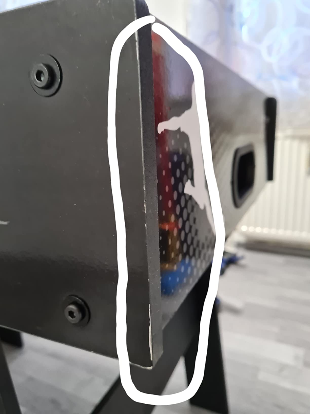 Carromco Rialto XT Tischkicker klappbar Kinder 2 Bälle
