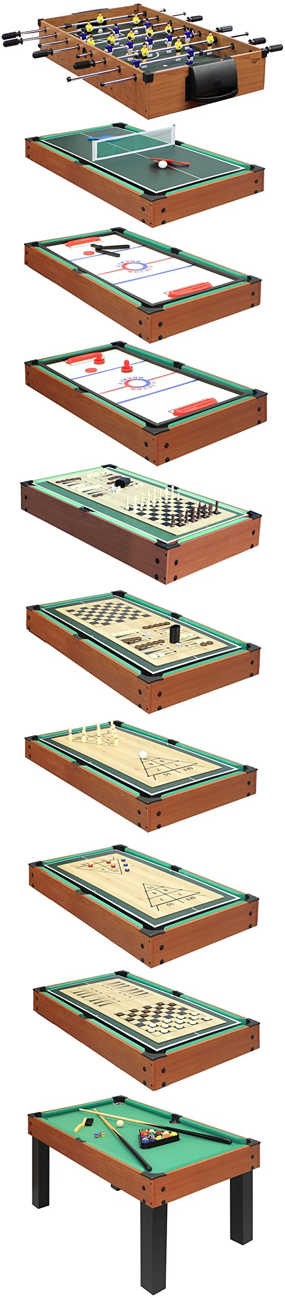 Carromco Choice-XT 10in1 Multispieltisch 109x61x82 cm