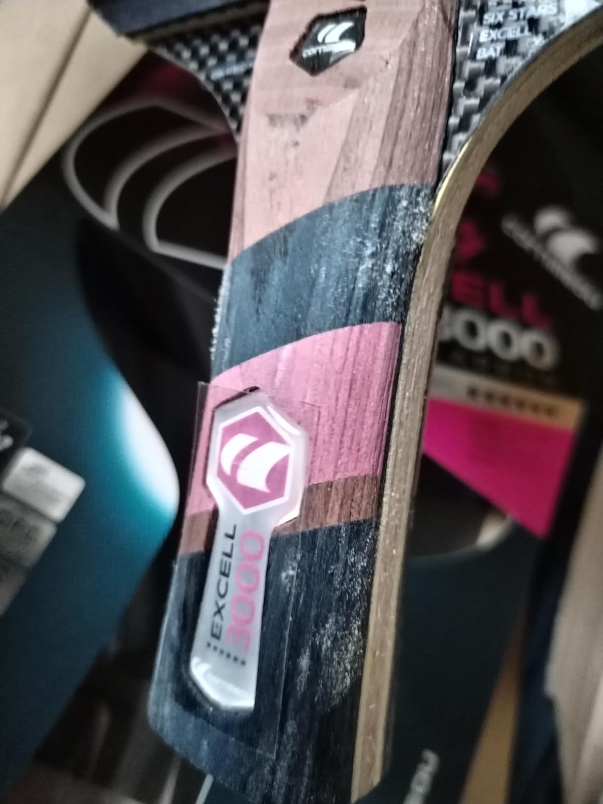 Cornilleau Excell 3000 Carbon Tischtennisschläger konkav offensiv
