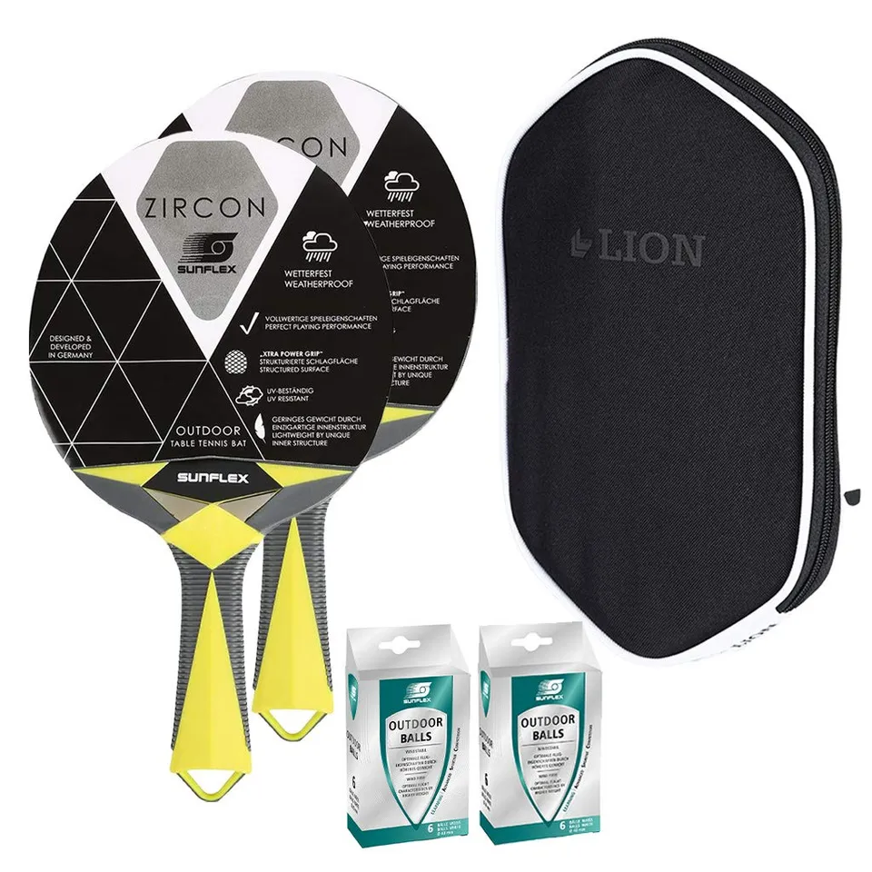 Sunflex Color Comp 2x Zircon Outdoor Set 12 Bälle Hülle