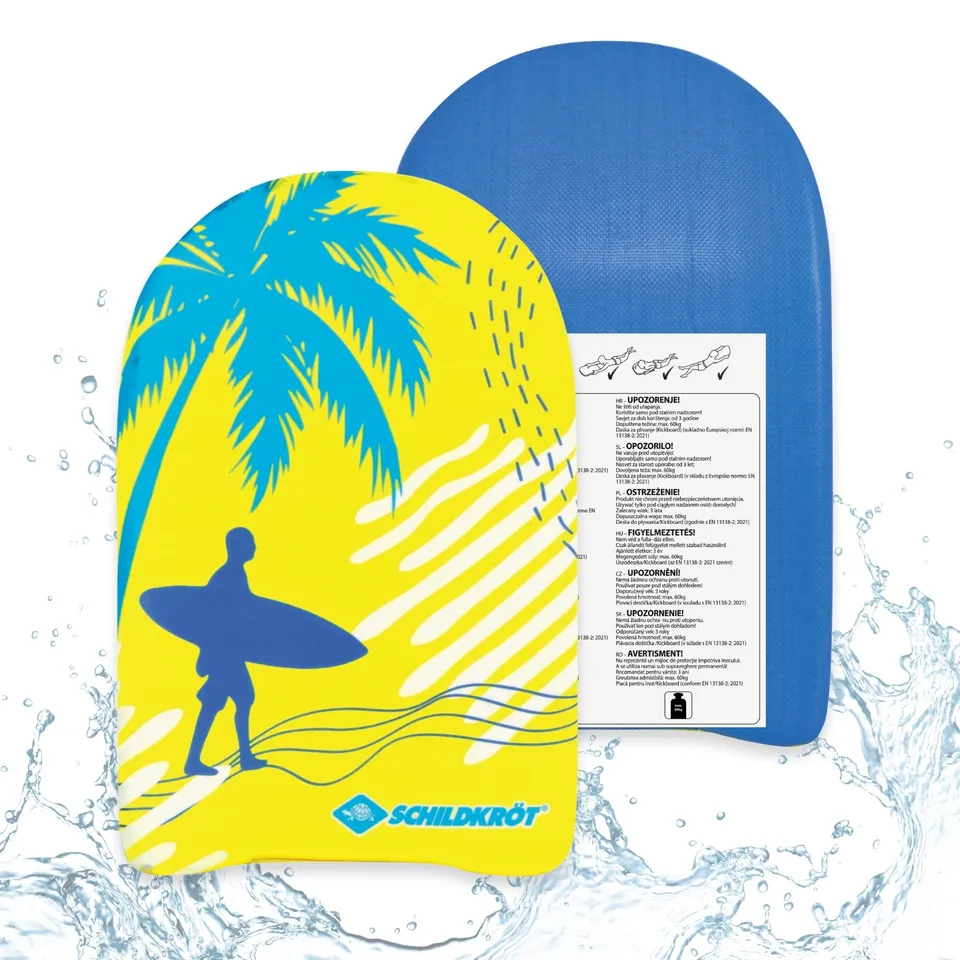 Schildkröt Outdoor Schwimmbrett Bodyboard S 49x33cm 60kg